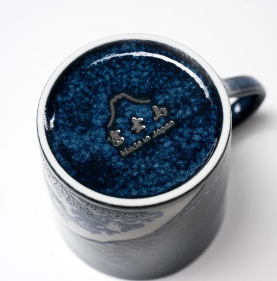 Mug with Handle 300ml Great Wave Design