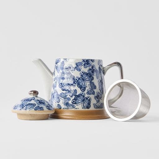 Teapot 400ml Butterfly Design