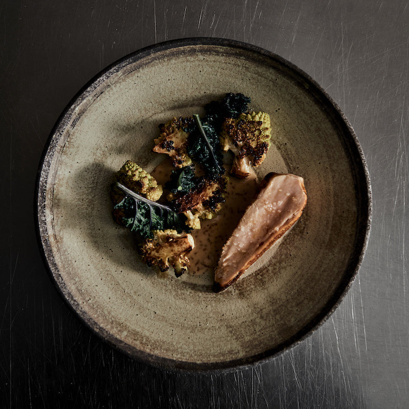 Dinner Plate 25.5cm Nin Rin Glaze - Made In Japan | Japanese Tableware