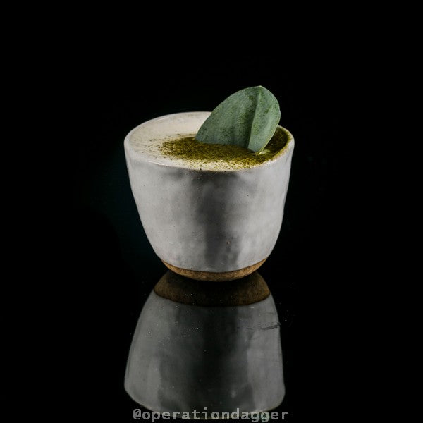 Mug Lopsided 200ml White Glaze