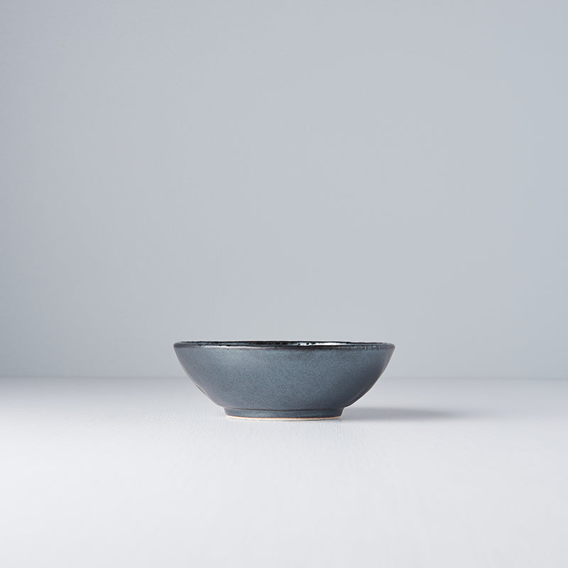 Bowl 13cm Black Pearl Glaze - Made In Japan | Japanese Tableware