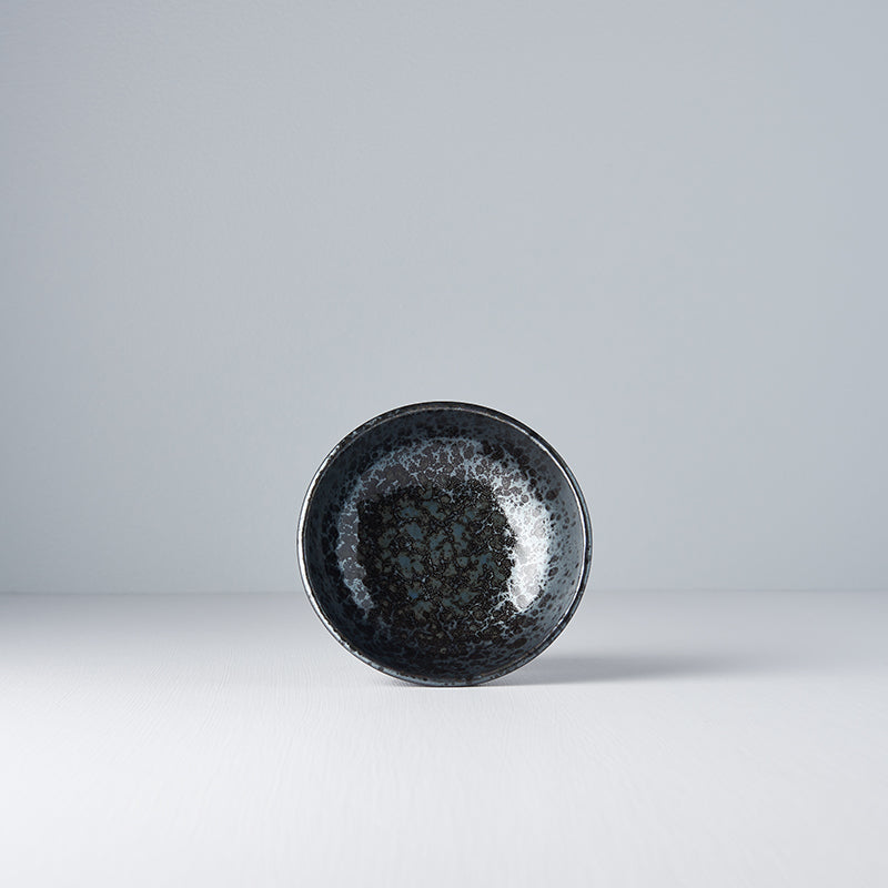 Bowl 13cm Black Pearl Glaze - Made In Japan | Japanese Tableware