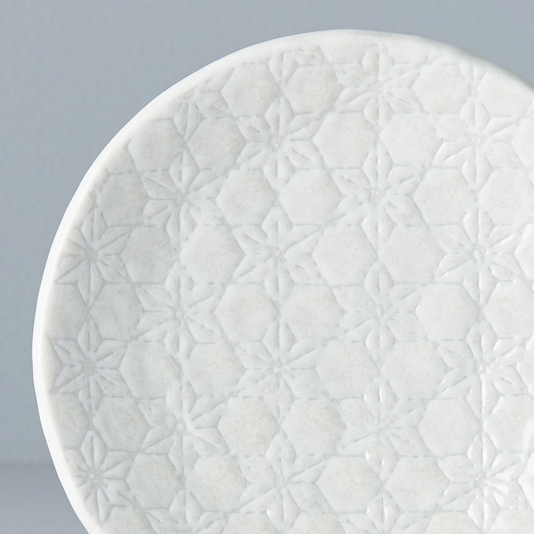 Saucer 13.5cm White Star