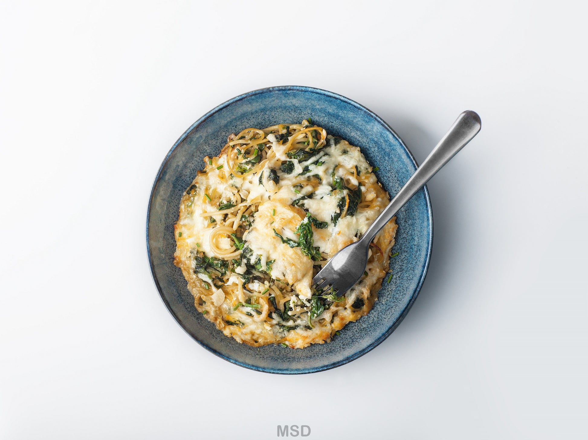 Pasta Bowl Organic Shape 21cm Indigo Blue Glaze - Made In Japan | Japanese Tableware