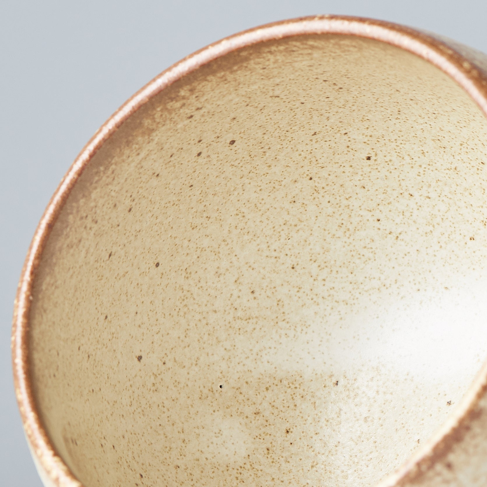 Cup Round 180ml Oatmeal Glaze - Made In Japan | Japanese Tableware