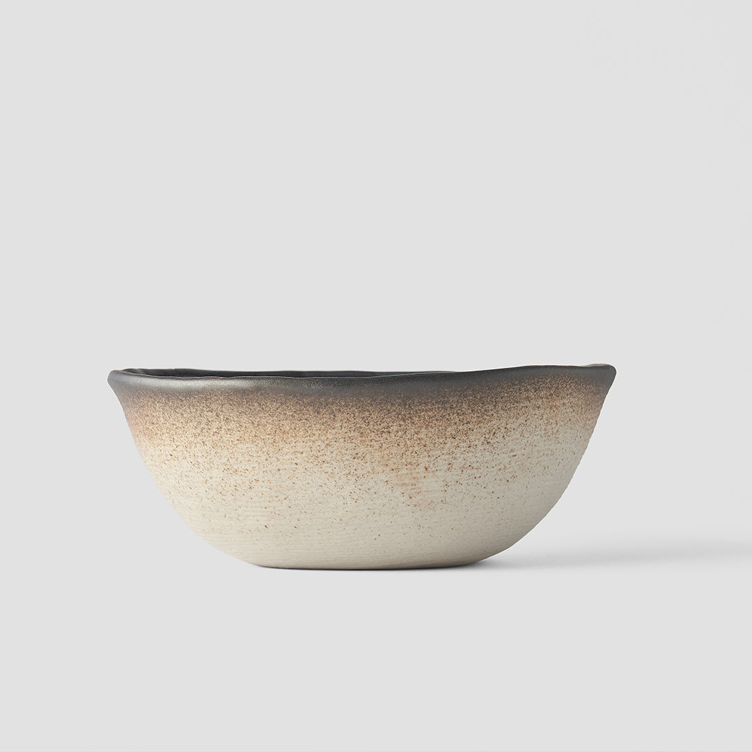 Bowl Oval 17x13cm Cobalt Blue Glaze - Made In Japan | Japanese Tableware