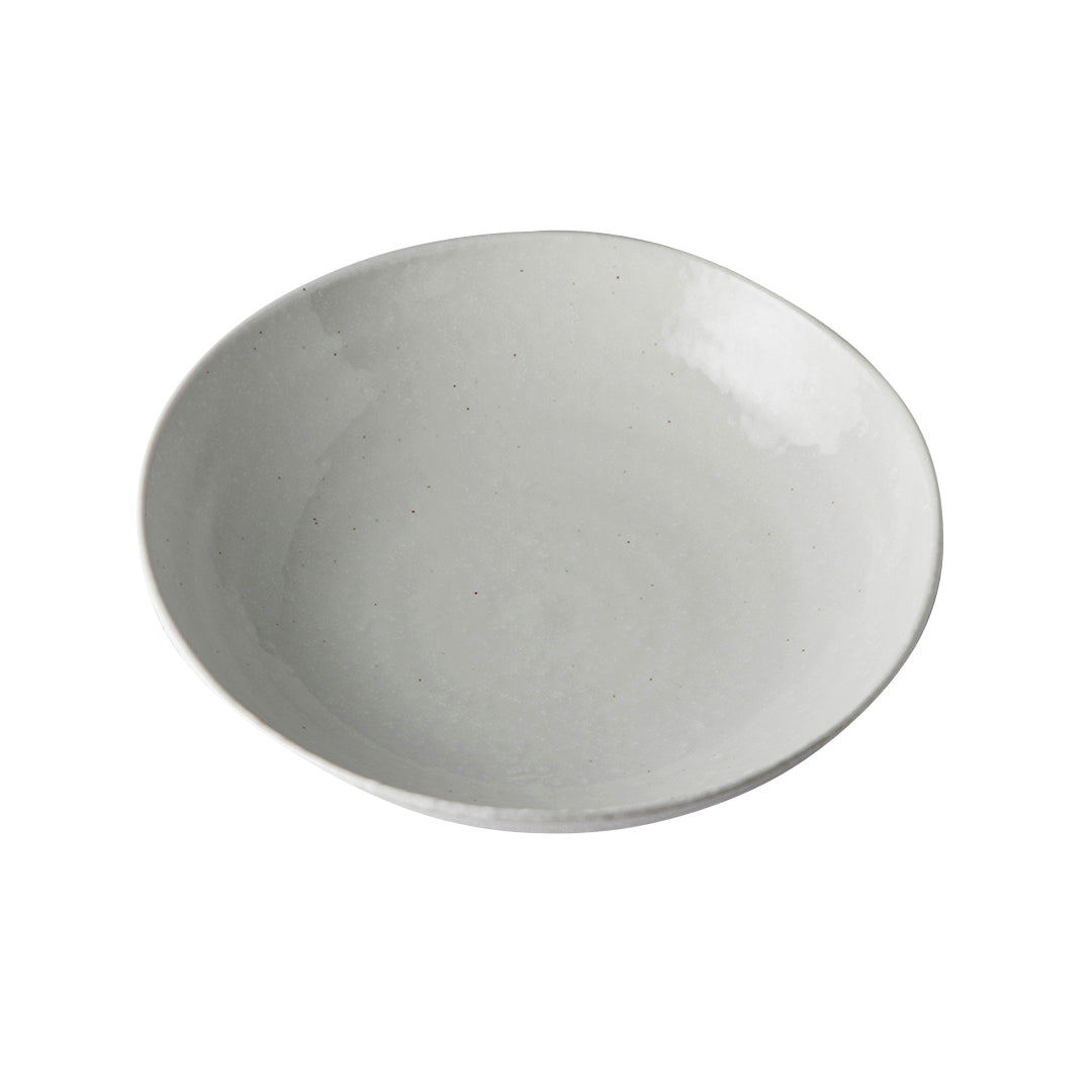 Pasta Bowl 21cm Soft White Glaze - Made In Japan | Japanese Tableware