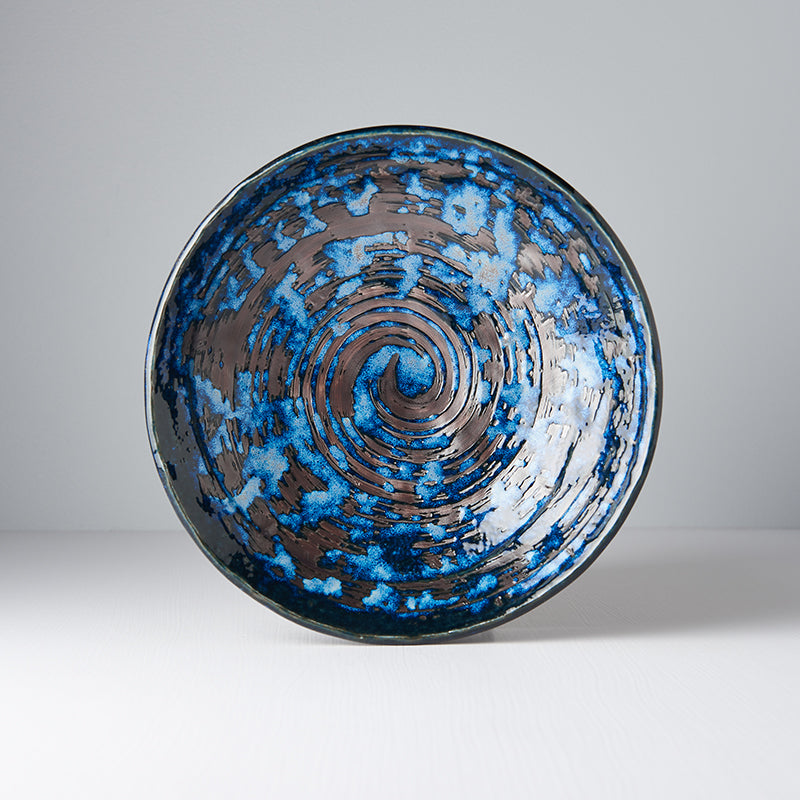 Pasta Bowl, 24 cm, 700 ml, Copper Swirl Design