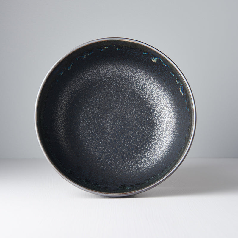 Serving Bowl 24cm Matt and Shiny Glaze - Made In Japan | Japanese Tableware