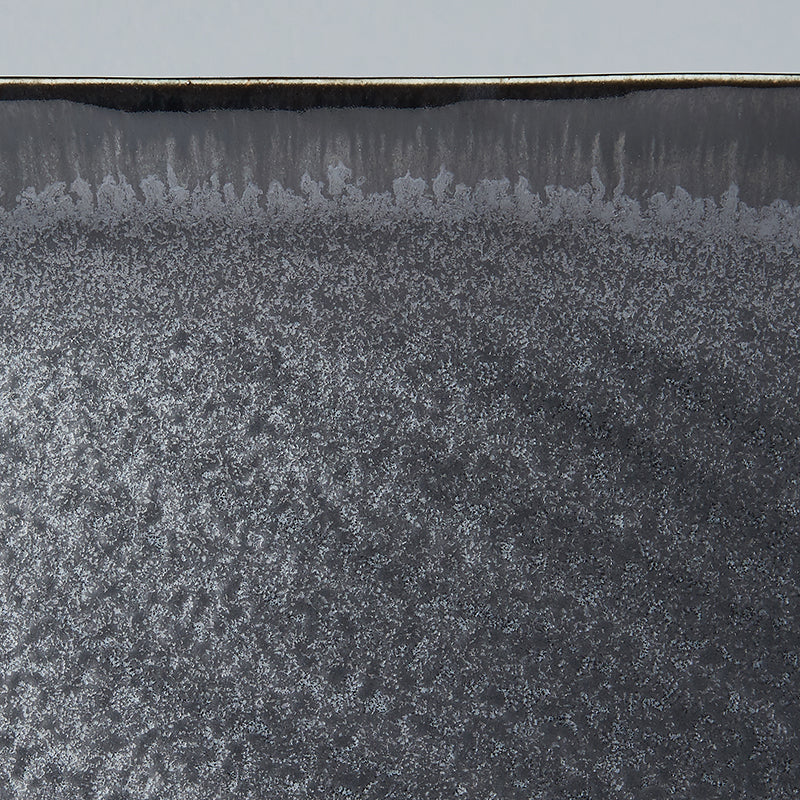 Platter Rectangular 33cm Matt and Shiny Glaze - Made In Japan | Japanese Tableware