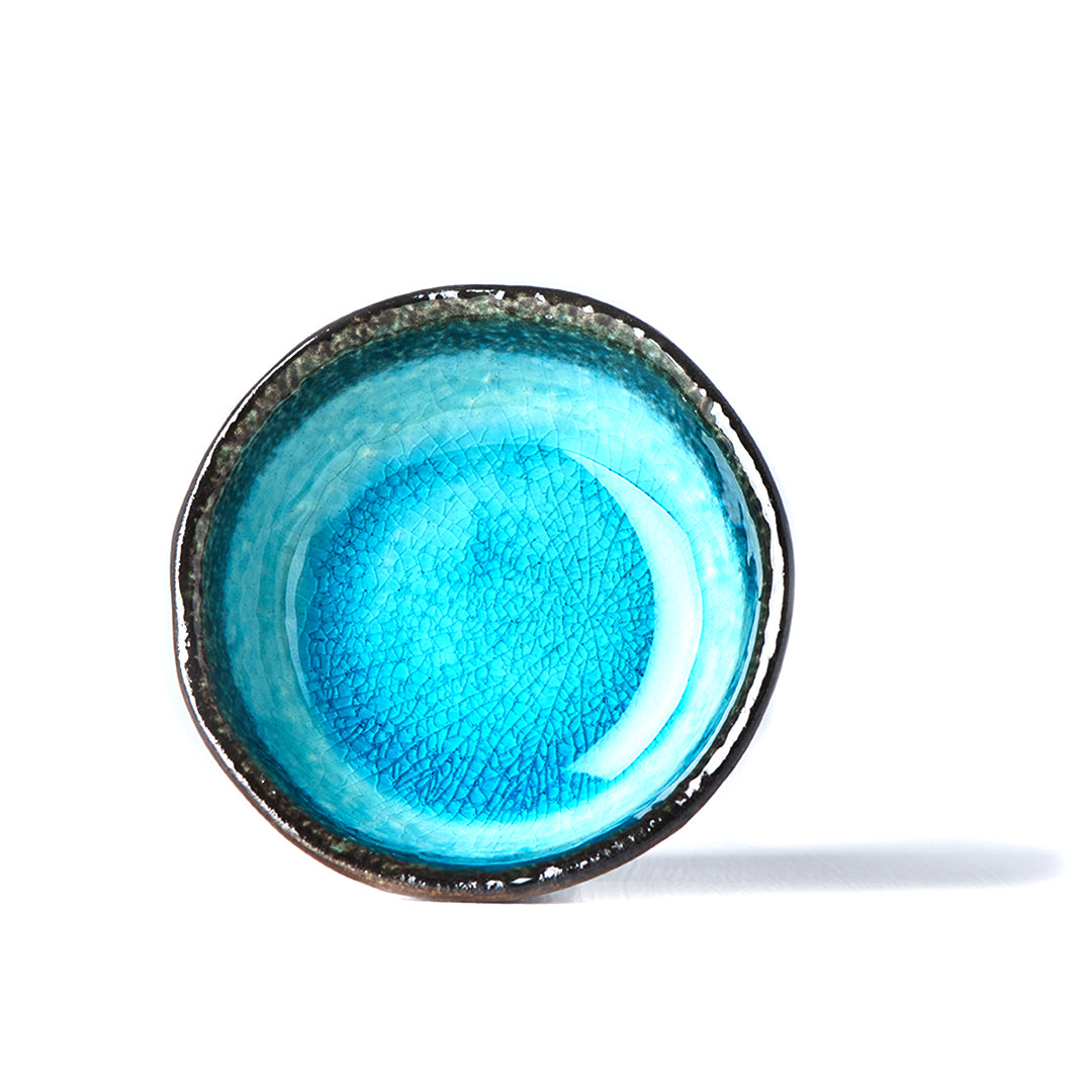 Sauce Bowl 8.5cm Sky Blue Design - Made In Japan | Japanese Tableware