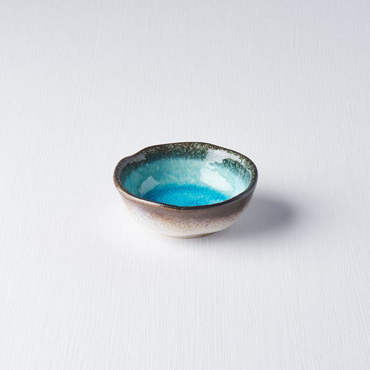 Sauce Bowl 8.5cm Sky Blue Design - Made In Japan | Japanese Tableware