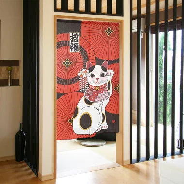 Noren Door Curtain 150cm Maneki Parasols
