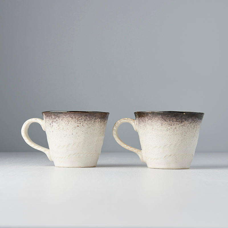 Mug with Handle 200ml Sky Blue Glaze - Made In Japan | Japanese Tableware