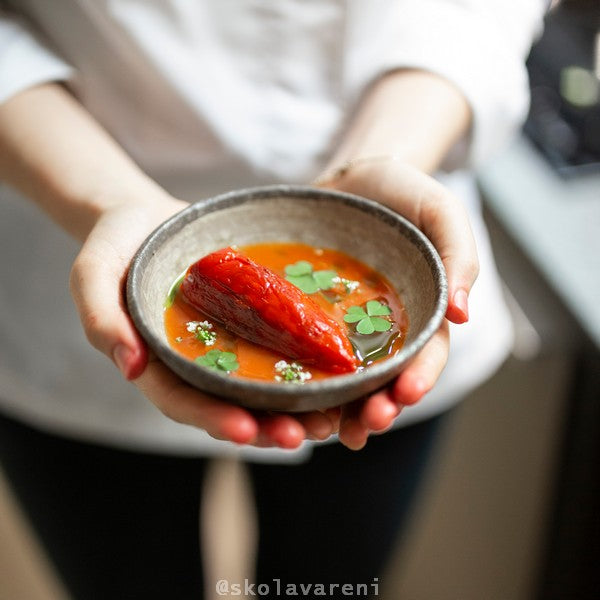 Bowl 13cm Nin Rin Glaze - Made In Japan | Japanese Tableware