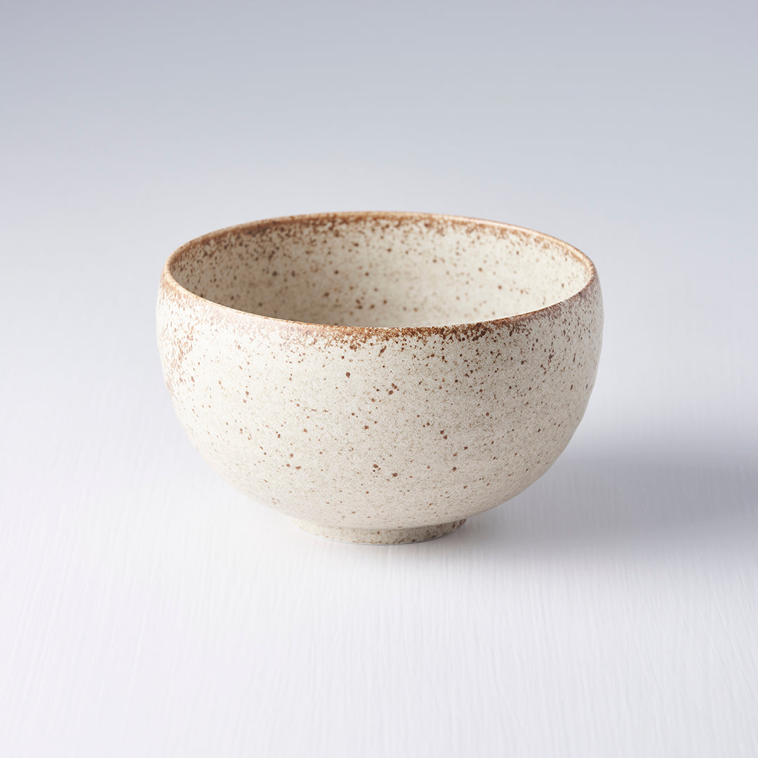 Bowl Round Medium 13cm Sand Fade Glaze - Made In Japan | Japanese Tableware