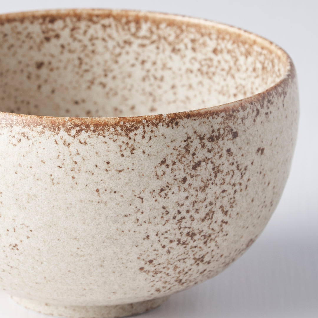 Bowl Round Small 10.5cm Sand Fade Glaze - Made In Japan | Japanese Tableware