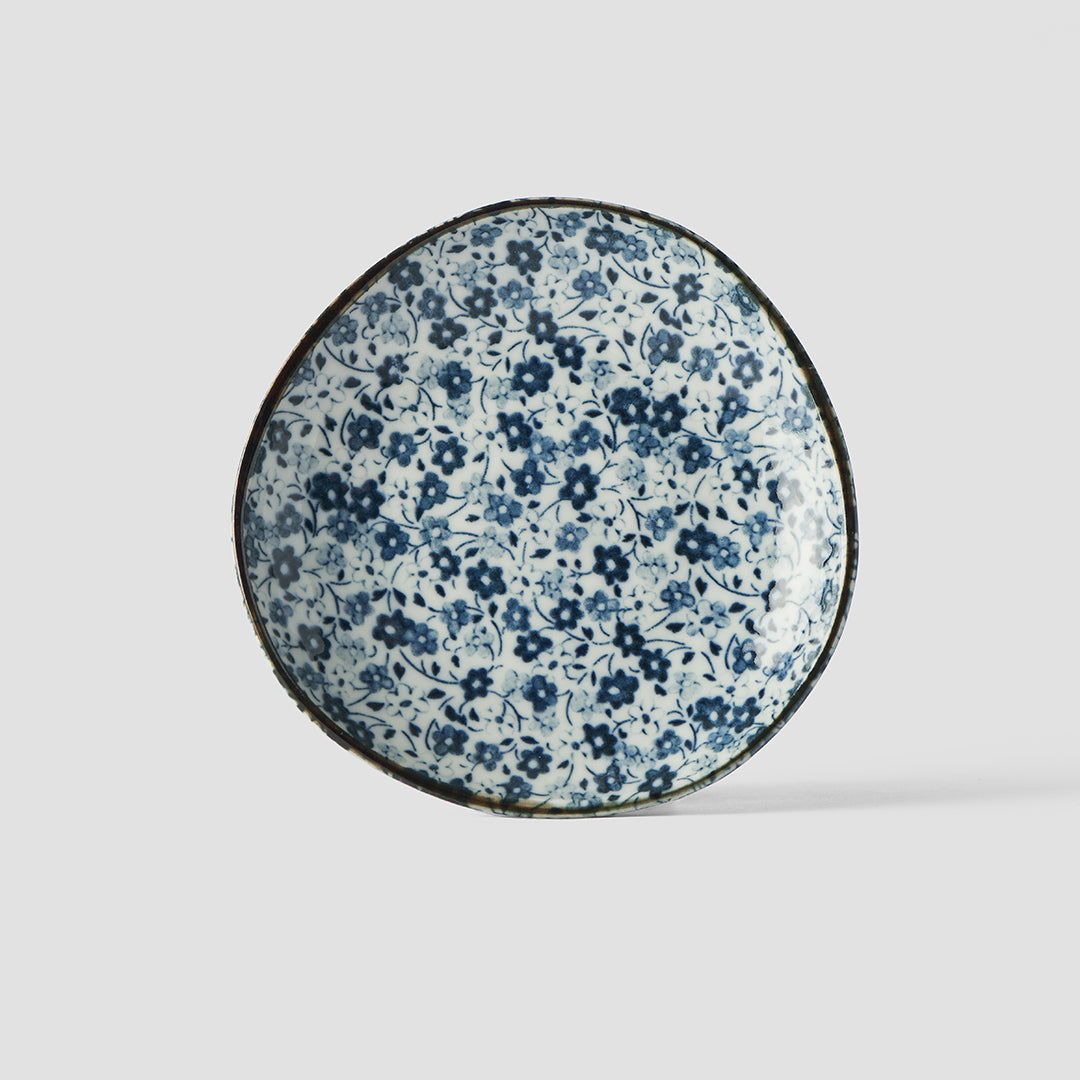 Saucer, 12 cm, Blue Daisy Design