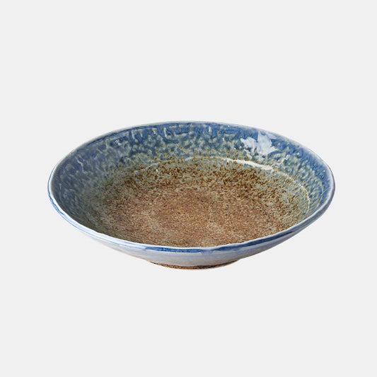 Pasta Bowl 24cm Earth & Sky Glaze - Made In Japan | Japanese Tableware