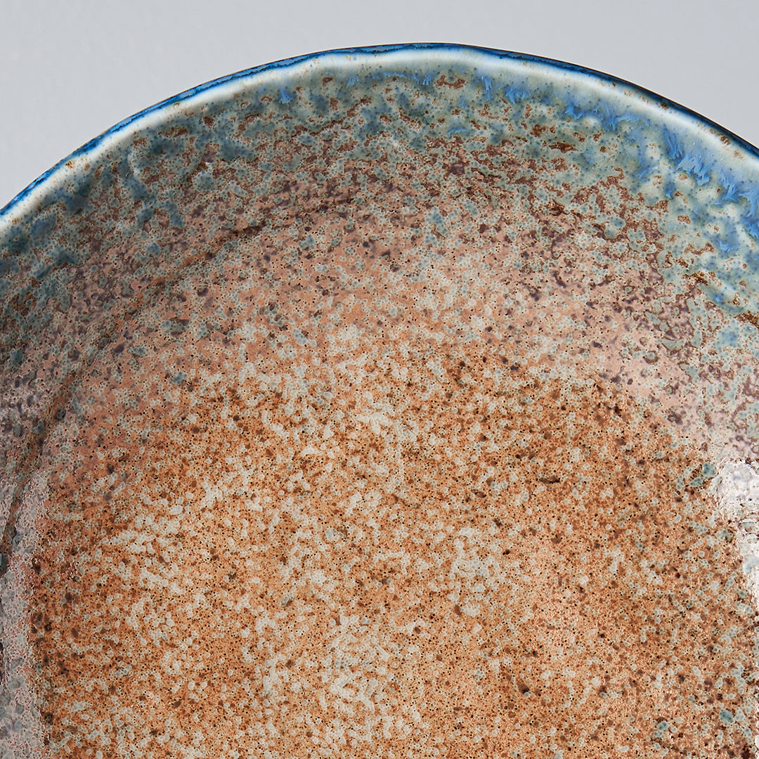 Pasta Bowl 24cm Earth & Sky Glaze - Made In Japan | Japanese Tableware