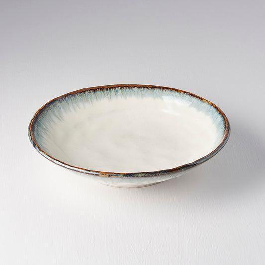 Pasta Bowl 24cm Aurora Glaze - Made In Japan | Japanese Tableware