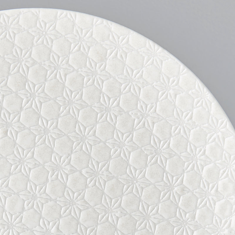 Dinner Plate 28.5cm White Star Glaze