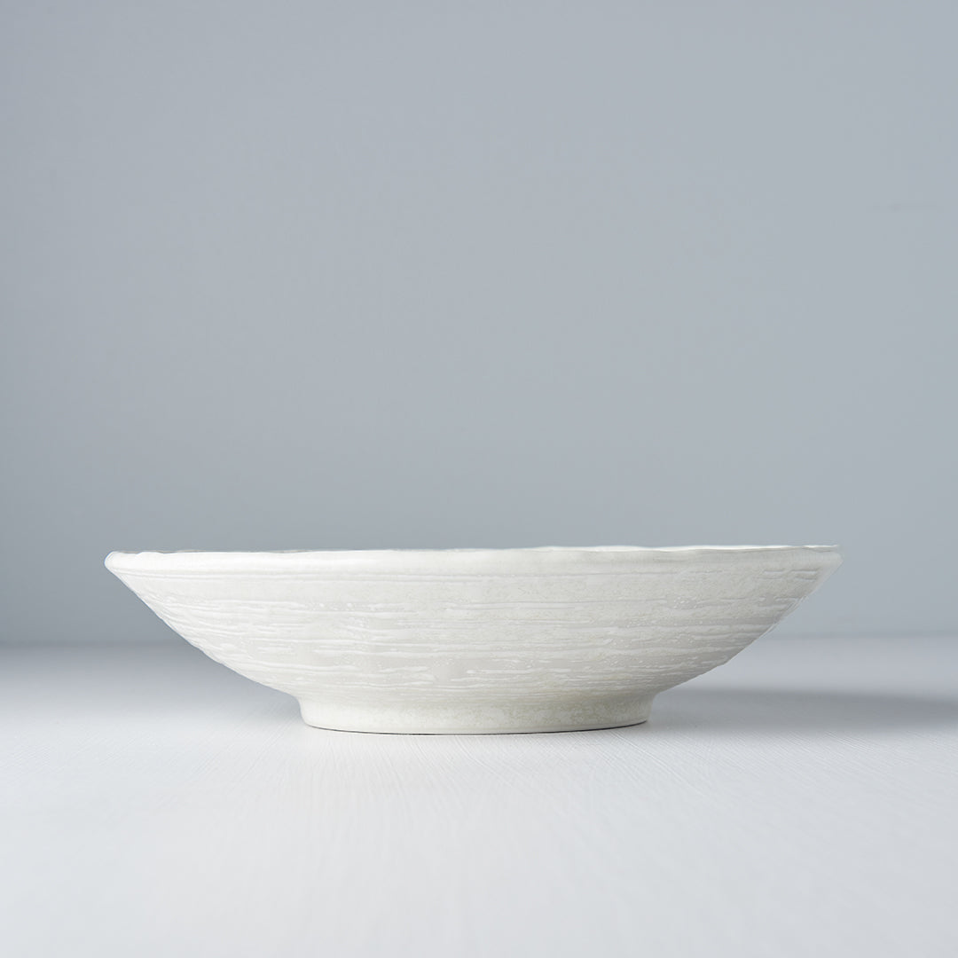 Pasta Bowl 24cm White Star Glaze