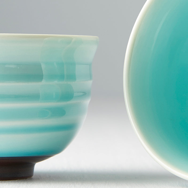 Sake Cup 140ml Celadon Glaze