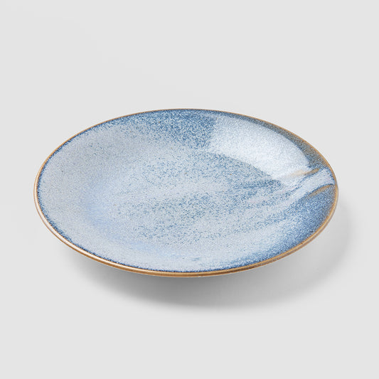 Side Plate 21cm Steel Grey Glaze