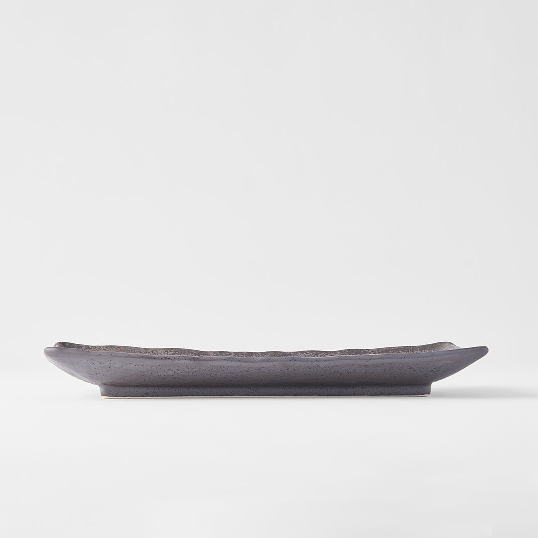 Plate Rectangular 29cm Akane Grey