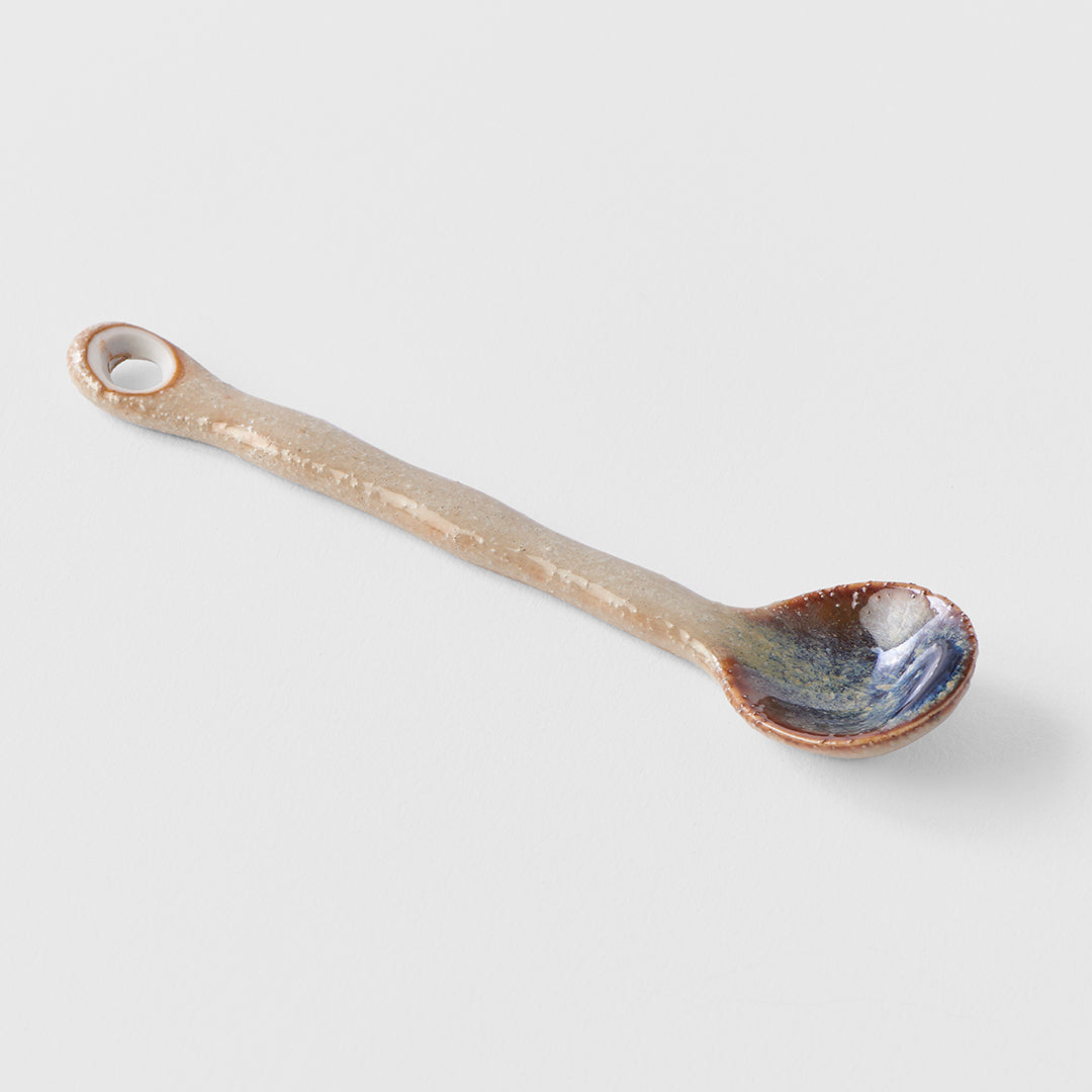 Spoon 12cm Shino Blue