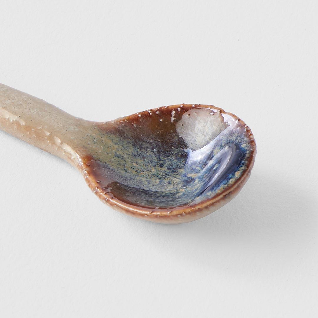 Spoon 12cm Shino Blue