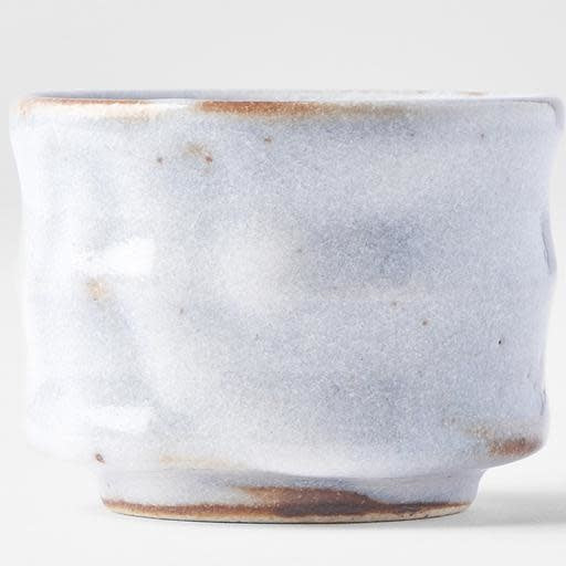 Sake Cup 50ml White Cloud Glaze - Made In Japan | Japanese Tableware