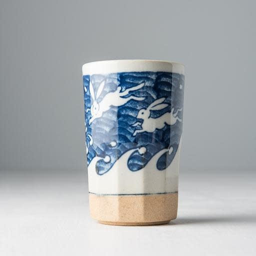 Sushi Mug Bisque Base 275ml Jumping Rabbit Design