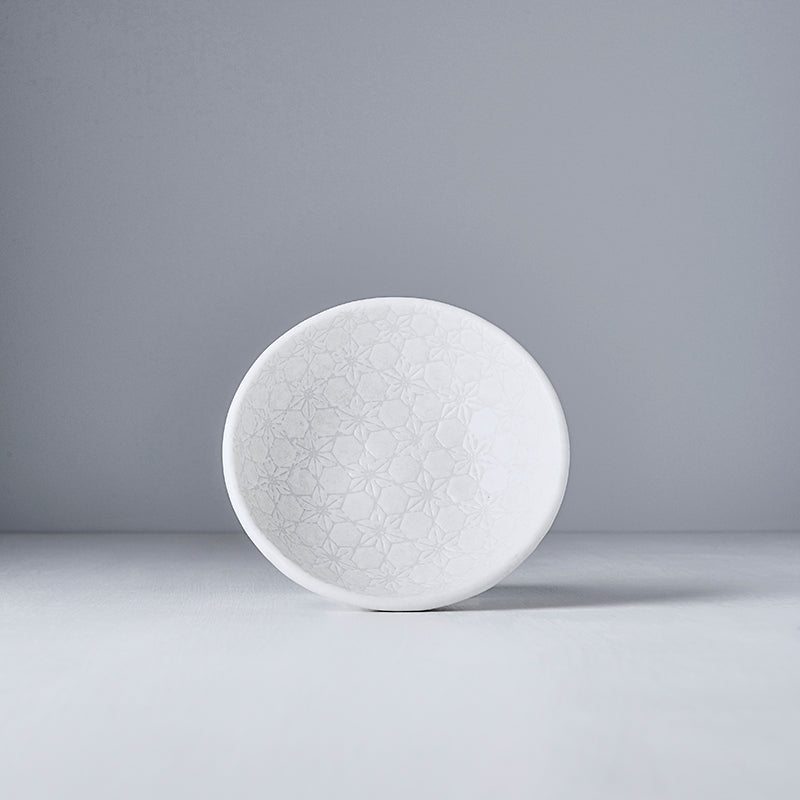 Bowl 13cm White Star Glaze
