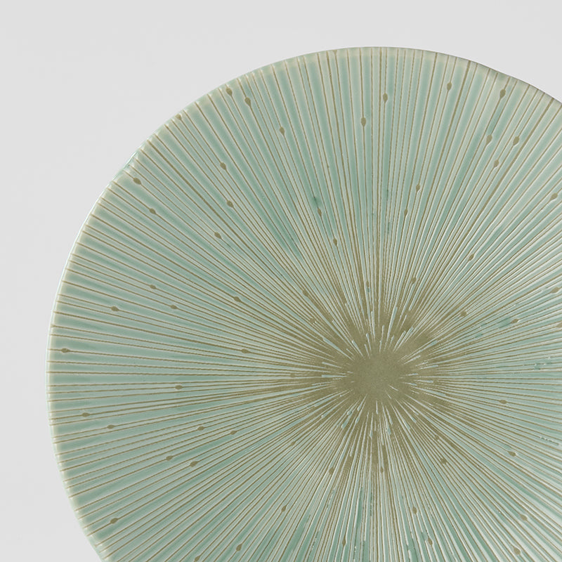 Dinner Plate 24.5cm Ice Green Glaze
