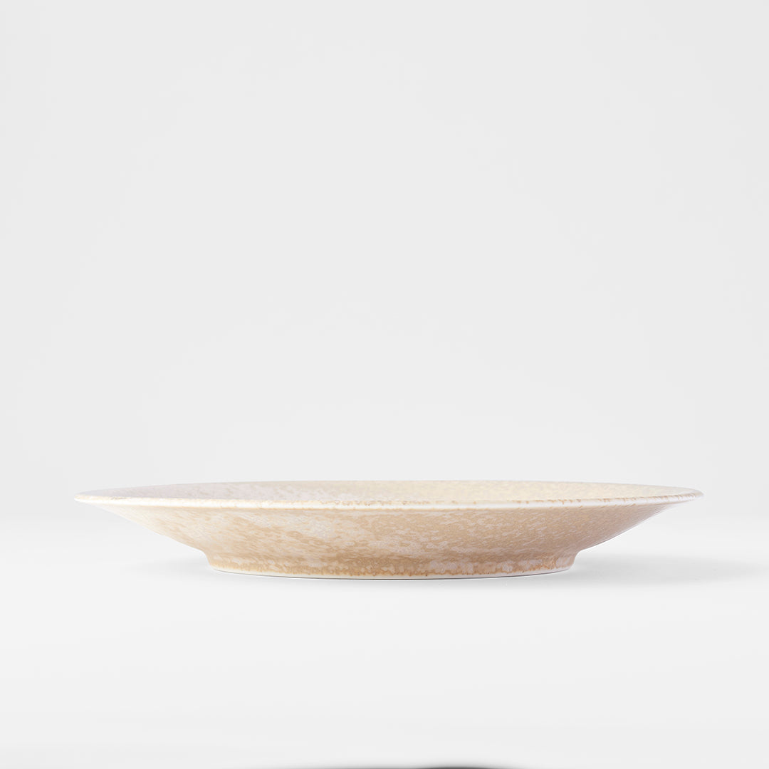 Side Plate 21 cm White Fade Glaze