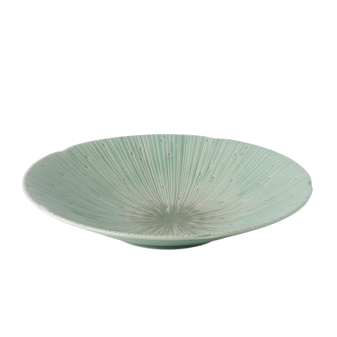 Pasta Bowl 22.5cm Ice Green Glaze