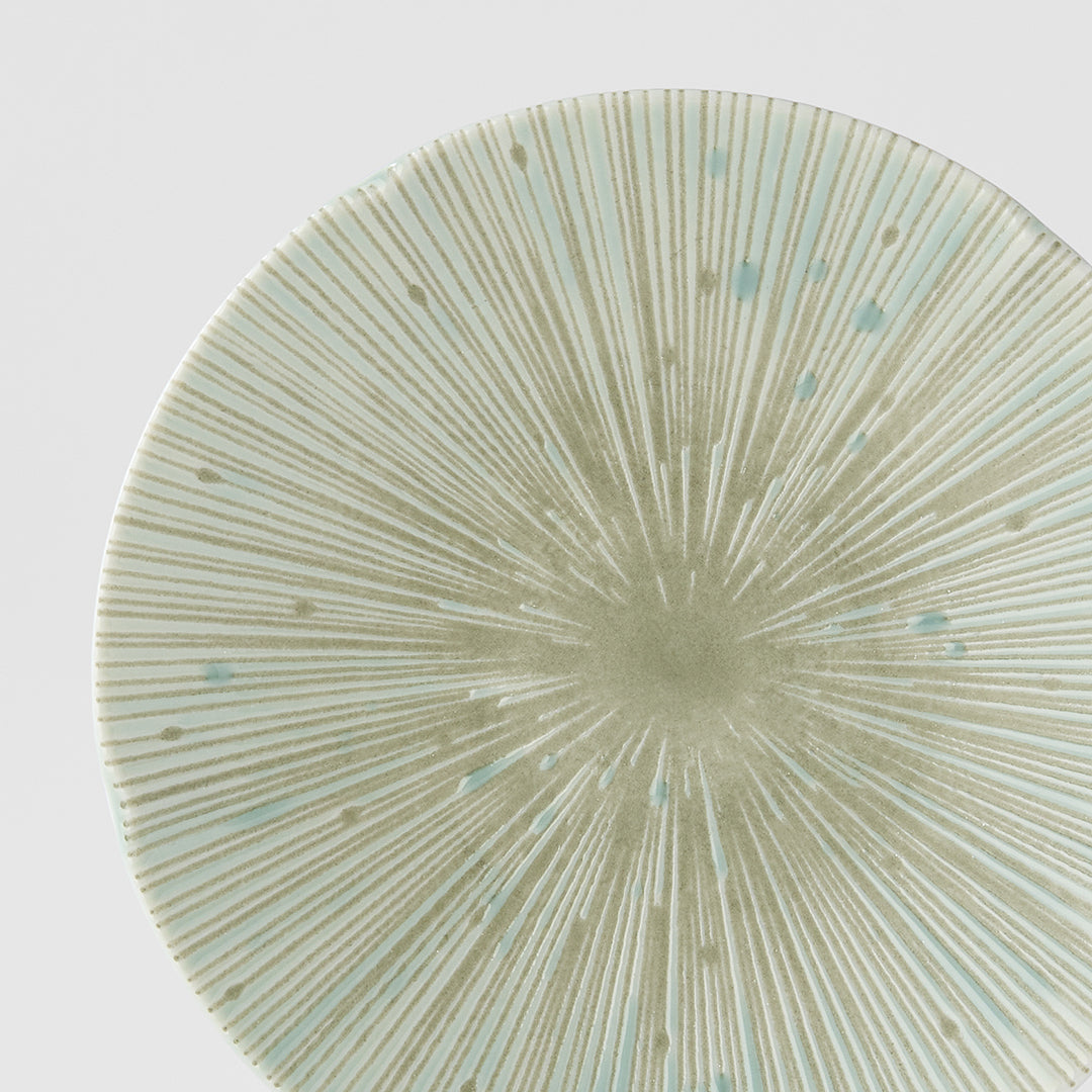 Tapas Plate 13cm Ice Green Glaze