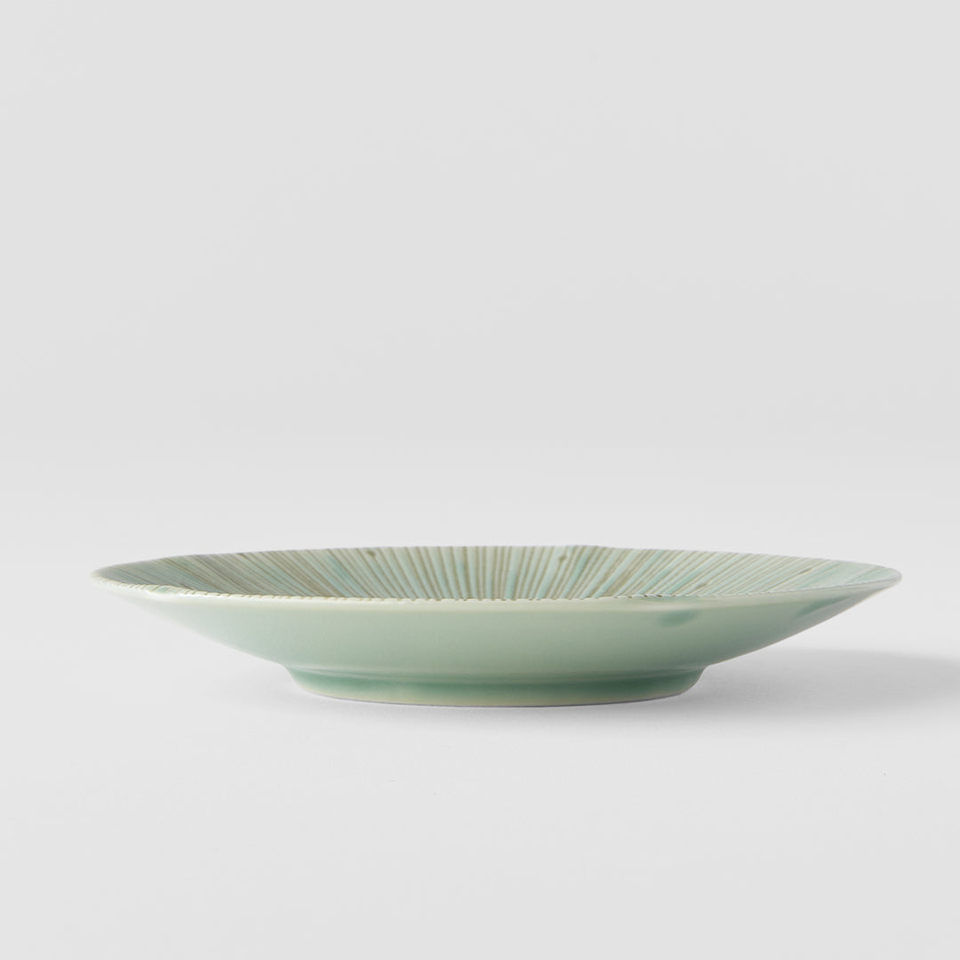 Tapas Plate 13cm Ice Green Glaze