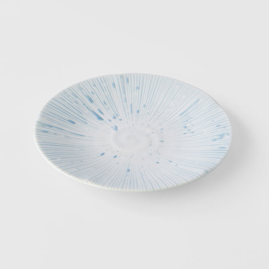 Tapas Plate 16.5cm Ice Blue Glaze