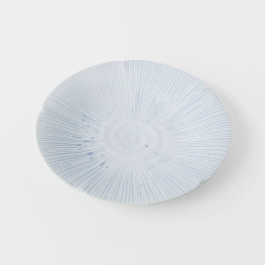 Side Plate 22cm Ice Blue Glaze