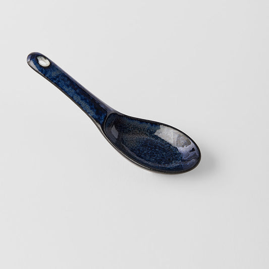 Spoon 15cm Indigo Blue Glaze