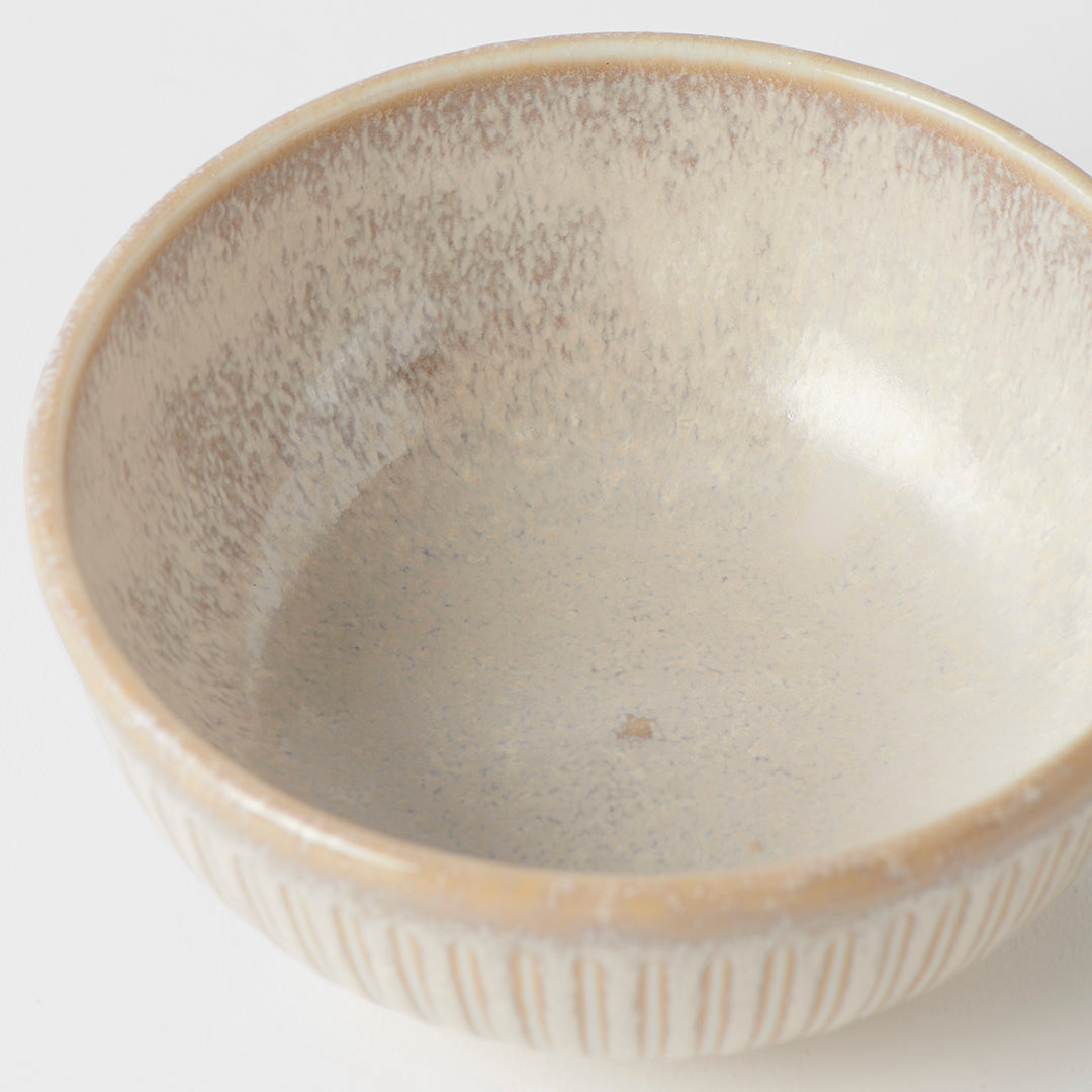 Ramekin Bowl 10.5cm Ridged Alabaster Glaze