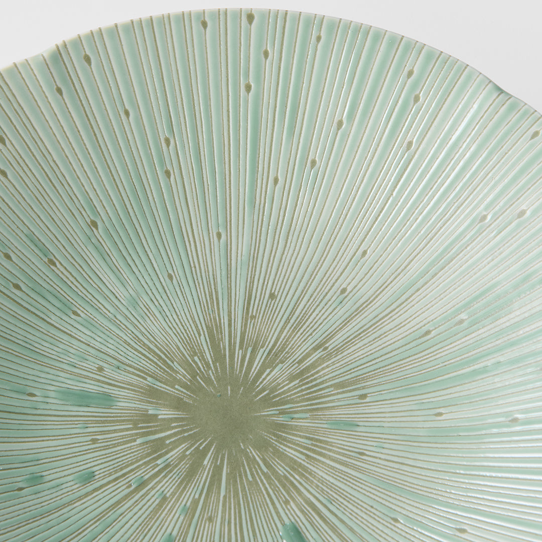 Pasta Bowl 24.5cm Ice Green Glaze