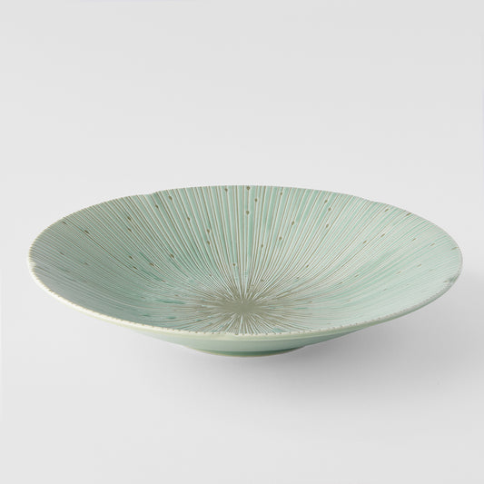 Pasta Bowl 24.5cm Ice Green Glaze