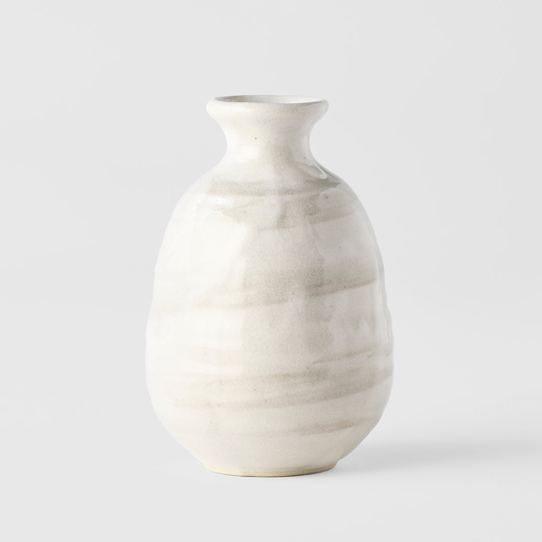 Sake Jug 300ml White Glaze