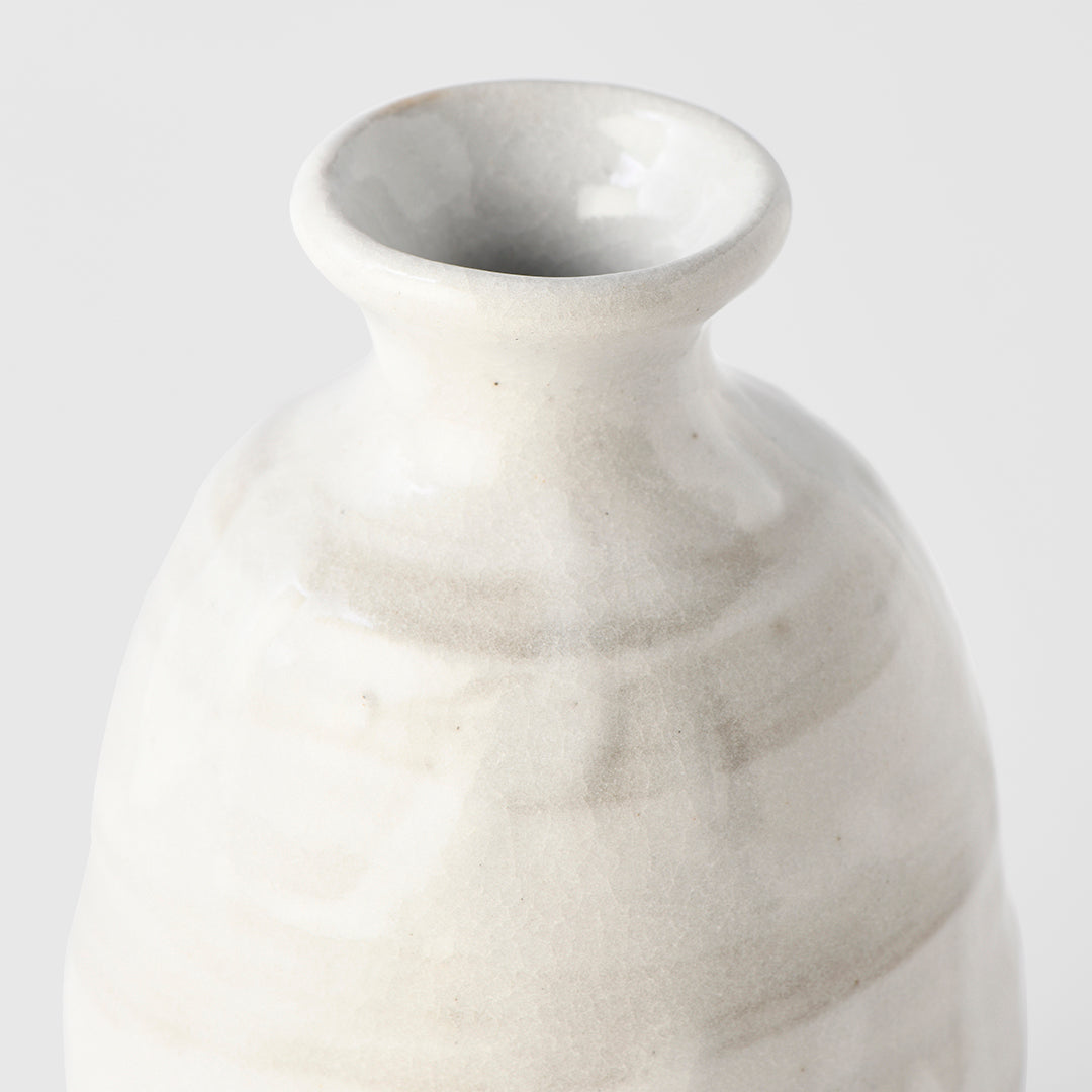 Sake Jug 300ml White Glaze