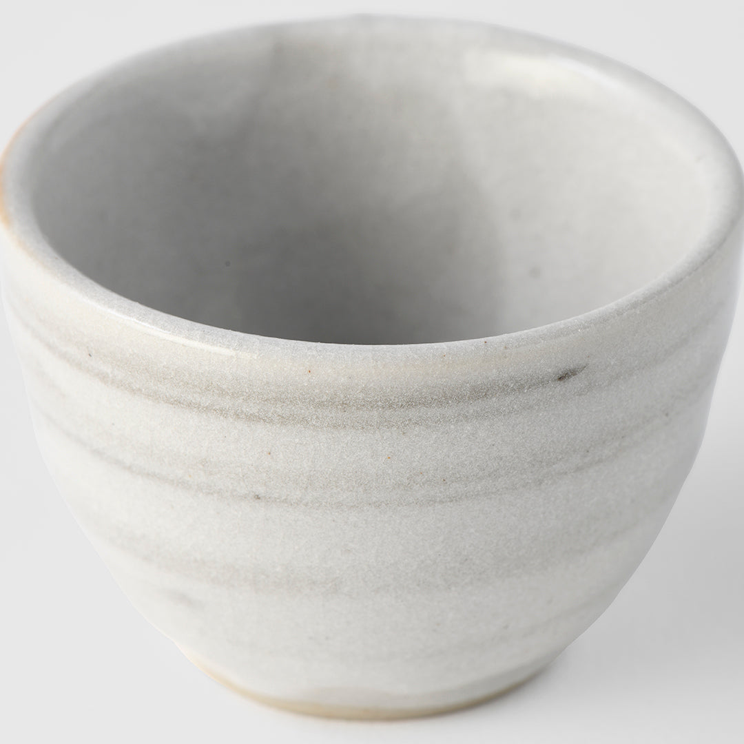 Sake Cup 20ml White Glaze