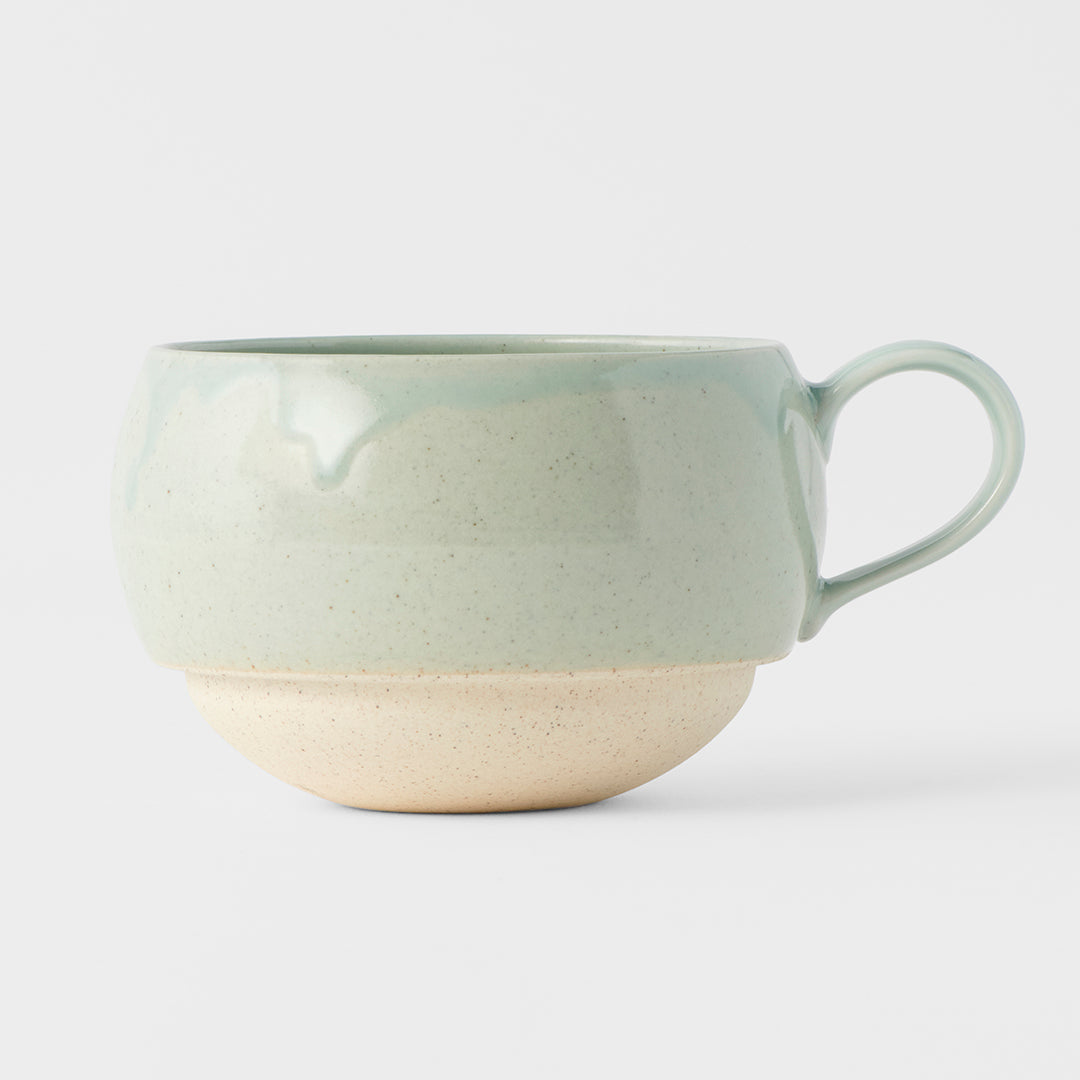 Sphere Mug with Handle 300ml Tomei Blue Glaze